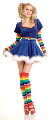 Sexy Rainbow Girl Costume