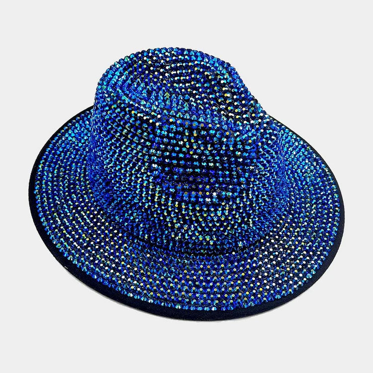 Rhinestone Fedora