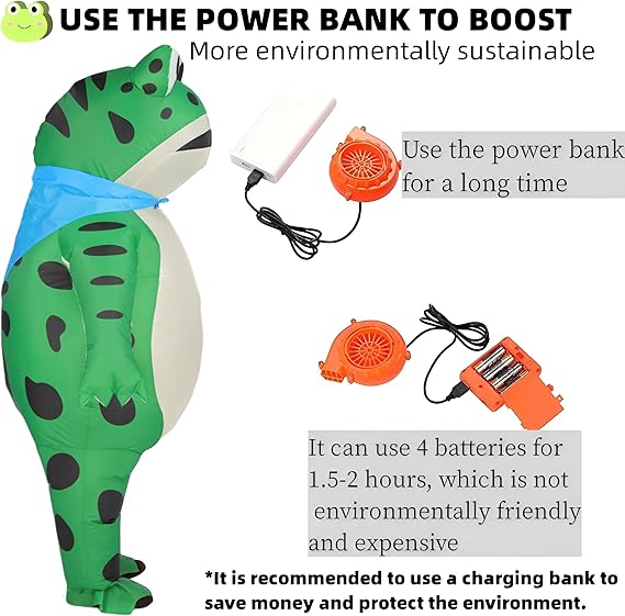 Inflatable Frog Costume
