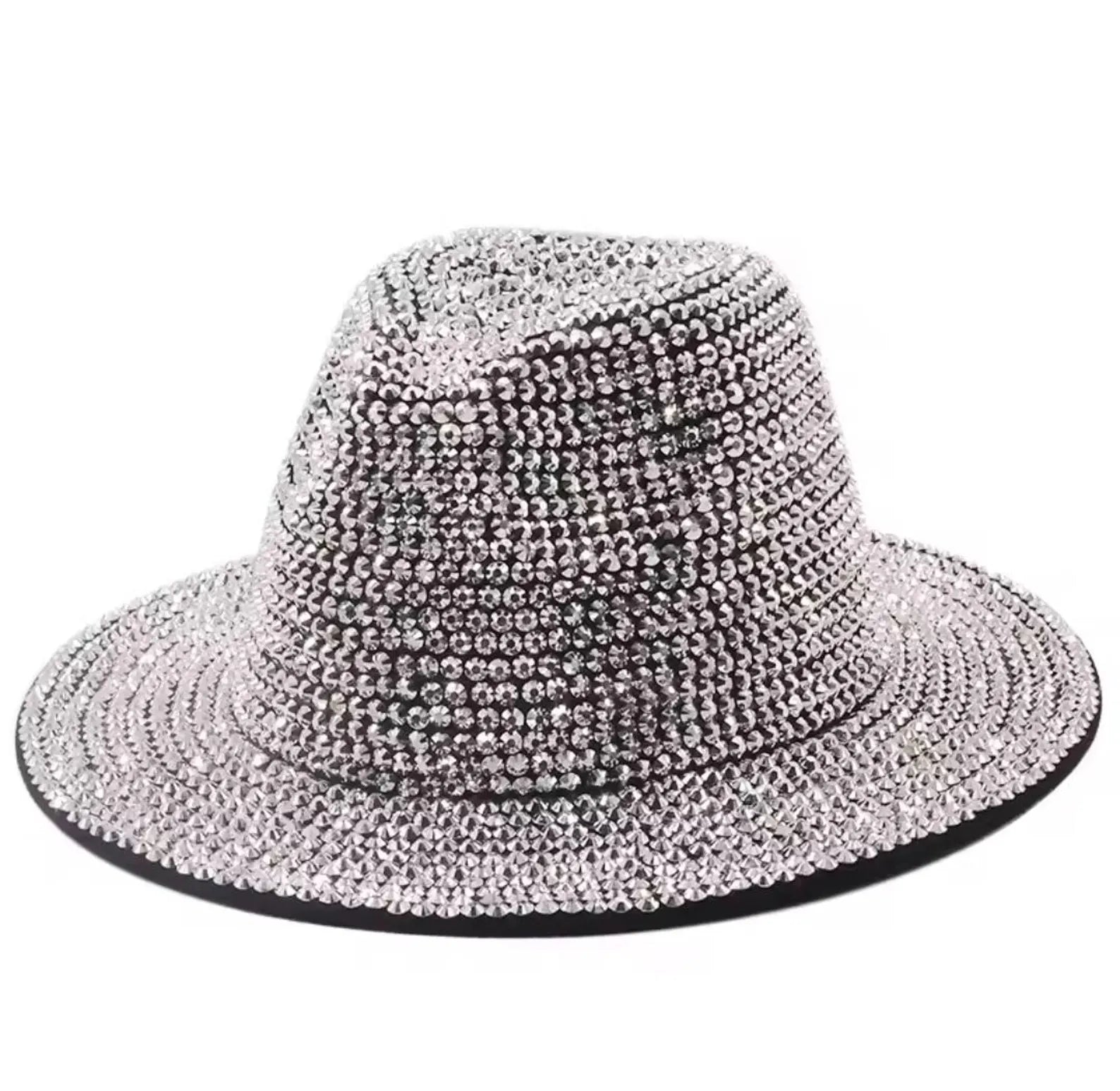Rhinestone Fedora